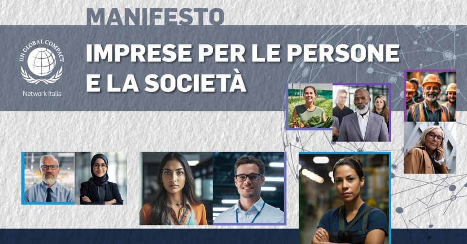 Coopservice firma il Manifesto 'Imprese per le Persone e la Società' del Global Compact delle Nazioni Unite